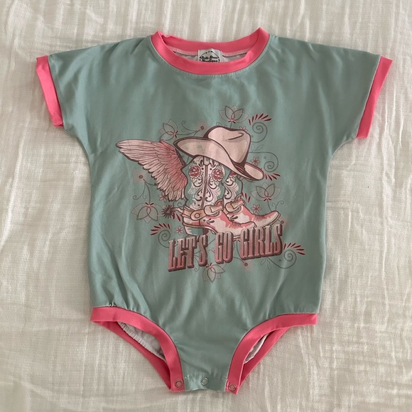 Bella Breez Boutique Other - Let's Go Girls Romper - Toddler
